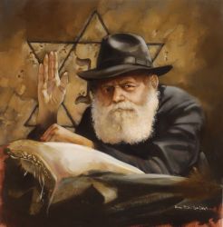 Chabad Lubavitch 15"x15" - Sold